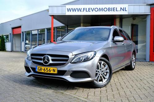 Mercedes-Benz C-klasse Estate 350 e Lease Edition Aut. Leder, Auto's, Mercedes-Benz, Bedrijf, Te koop, C-Klasse, 360° camera, ABS