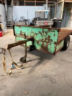 Platte wagen  - aanhanger, Ophalen, Transport