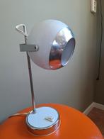 Oogbal lamp 70s space age wit, Huis en Inrichting, Ophalen of Verzenden, Gebruikt