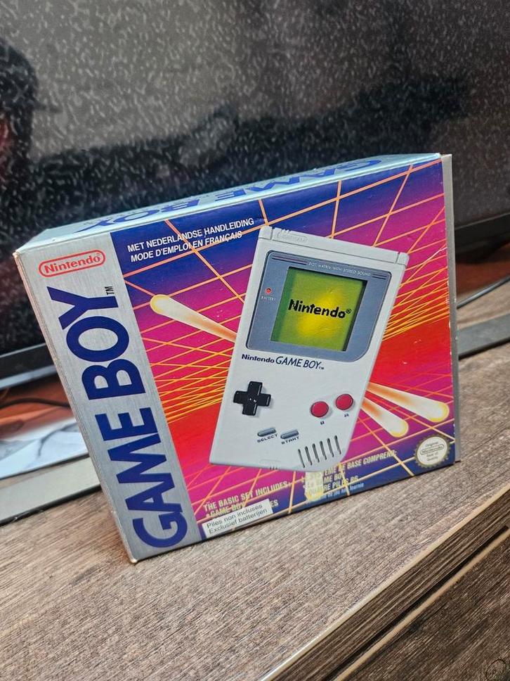 Nintendo Game Boy Classic - Compleet in Doos!, Spelcomputers en Games, Spelcomputers | Nintendo Game Boy, Gebruikt, Game Boy Classic