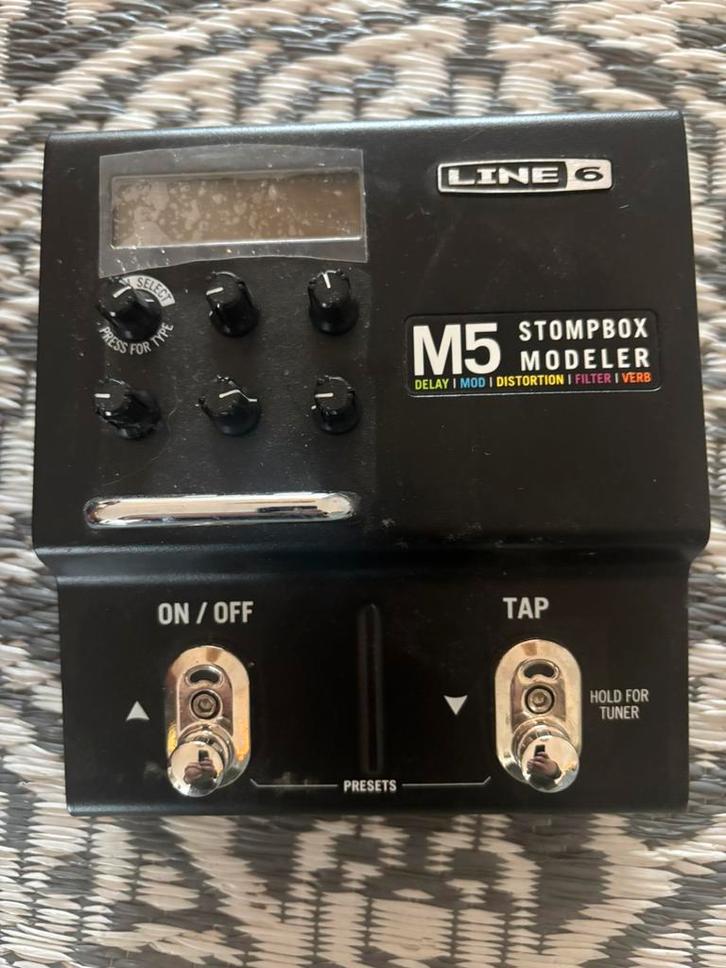 Line6 Stompbox M5 modeler, Muziek en Instrumenten, Effecten, Zo goed als nieuw, Multi-effect, Ophalen of Verzenden
