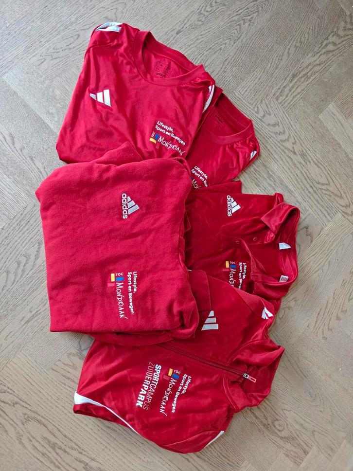 ROC Mondriaan Sportkleding Pakket, Kleding | Heren, Sportkleding, Gedragen, Algemeen, Overige maten, Rood, Ophalen of Verzenden
