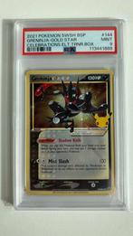 Greninja Goldstar Celebrations PSA 9, Hobby en Vrije tijd, Verzamelkaartspellen | Pokémon, Ophalen of Verzenden, Zo goed als nieuw
