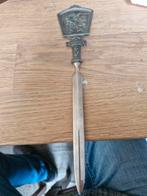 Antieke briefopener Hendrik Sorgh schilderij, Antiek en Kunst, Antiek | Bestek, Ophalen of Verzenden