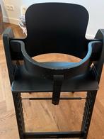 Kidsmill Meegroeistoel Zwart up, Kinderen en Baby's, Kinderstoelen, Ophalen, Gebruikt, Meegroeistoel, Gordel(s)
