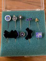 Vintage pins speldjes emaille automerken. BMW Mercedes Ford, Verzamelen, Ophalen of Verzenden, Zo goed als nieuw, Transport