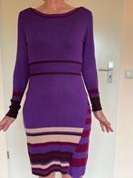 Vintage Paarse Lange mouwen jurk, Kleding | Dames, Maat 38/40 (M), Paars, Nieuw, Ophalen of Verzenden