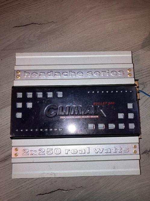 Autoversterker – Climax Bullet 500 Pro autoversterker, Auto diversen, Autospeakers, Gebruikt, Ophalen of Verzenden