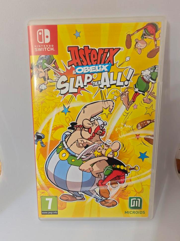 Asterix & Obelix Slap Them All! - Nintendo Switch, Spelcomputers en Games, Games | Nintendo Switch, Zo goed als nieuw, Avontuur en Actie