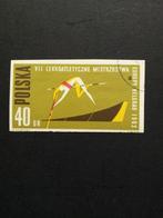 Polen EK Atletiek Sport 1962 ongetand  gestempeld, Ophalen of Verzenden, Sport, Gestempeld