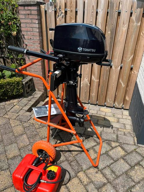 Tohatsu 6 pk 4-takt kortstaart / Yam 8 pk 2-takt langstaart., Watersport en Boten, Buiten- en Binnenboordmotoren, Gebruikt, Benzine