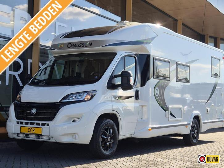 Chausson Premium 747 GA face 2 face Lengtebedden, Caravans en Kamperen, Campers, Bedrijf, tot en met 4, Half-integraal, Chausson