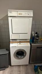 Miele Wasmachine + Wasdroger, Witgoed en Apparatuur, Wasmachines, 90 tot 95 cm, 1200 tot 1600 toeren, 6 tot 8 kg, Zo goed als nieuw