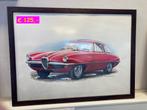 Diverse mooie auto foto's / schilderijen / platen, Ophalen, Zo goed als nieuw, Auto's