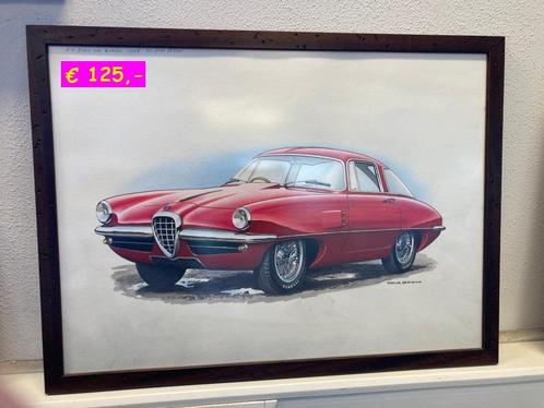 Diverse mooie auto foto's / schilderijen / platen, Verzamelen, Automerken, Motoren en Formule 1, Zo goed als nieuw, Auto's, Ophalen