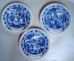 3 Delfts blauwe wandborden van Royal Goedewaagen, Ophalen of Verzenden