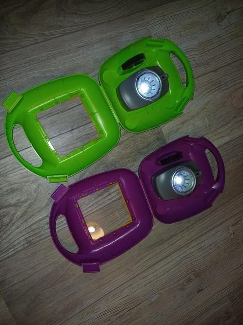 Xoomy tekenprojector (groen en roze), Hobby en Vrije tijd, Tekenen, Gebruikt, Ophalen of Verzenden