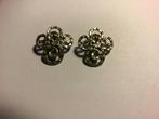 Vintage Zilverkleurige oorbellen, Ophalen of Verzenden, Gebruikt, Zilver, Knopjes of Stekers