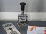 Vintage KW Trio numeroteur / doortelstempelautomaat €35, Antiek en Kunst, Ophalen of Verzenden