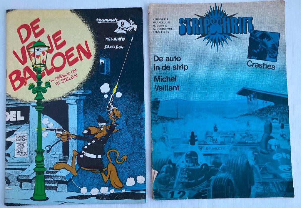Stripschrift + De Vrije Baloen 1976 - 1977, Verzenden, Gelezen, Overige typen