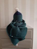 Z8 set muts en sjaal sjawl groen/blauw maat M., Kinderen en Baby's, Kinderkleding | Mutsen, Sjaals en Handschoenen, Setje, Z8