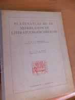 T.k. Platenatlas  Nederlandsche Literatuurgeschiedenis., Ophalen of Verzenden, 20e eeuw of later, Gelezen