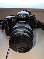 sony alfa a500 met 18-55 AF lens, Audio, Tv en Foto, Fotocamera's Digitaal, Spiegelreflex, 12 Megapixel, Gebruikt, Ophalen of Verzenden