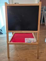 Magnetisch Schoolbord krijtbord en whitebord van hout, Ophalen of Verzenden