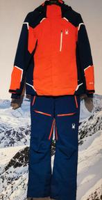 Spyder Skipak, Copper GTX/Bormio, S/48, Blauw/Rood, Gore-Tex, Ophalen of Verzenden, Spyder, Gedragen, Maat 46 (S) of kleiner