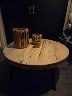 Scandinavisch design salontafel, Huis en Inrichting, Tafels | Salontafels, Ophalen, 50 tot 100 cm, Rond, Scandinavisch