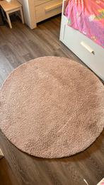 Adum ikea vloerkleed 130cm licht roze, Huis en Inrichting, Stoffering | Tapijten en Kleden, Ophalen, Gebruikt, Rond, Overige kleuren