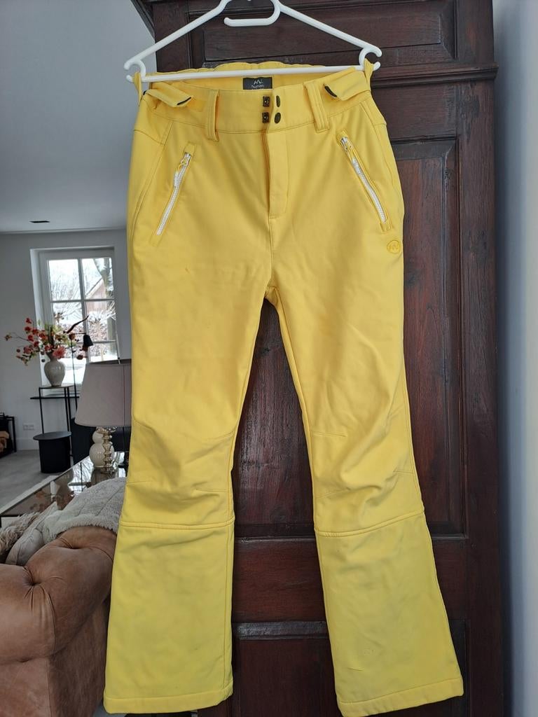 Skibroek+ skijas, Sport en Fitness, Skiën en Langlaufen, Zo goed als nieuw, Kleding, Overige merken, 160 tot 180 cm, Ophalen of Verzenden