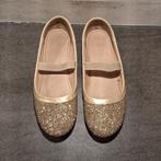 Goudkleurige ballerina's met glitters maat 36, Meisje, Schoenen, Ophalen of Verzenden, Zo goed als nieuw