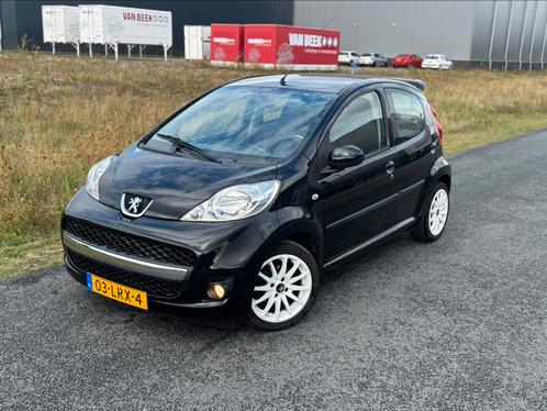 Peugeot 107 1.0 12V 5DR 2010 Zwart Nap! Airco!, Auto's, Peugeot, Bedrijf, Benzine, A, Hatchback, Handgeschakeld, Origineel Nederlands