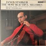 lp klassiek elpee vinyl Bach Bloch Janos Starker Denon cello, Ophalen of Verzenden, Barok, Zo goed als nieuw, Overige typen
