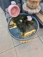 Vijverbak met goudvis en schaaphekje, Ophalen, Gebruikt