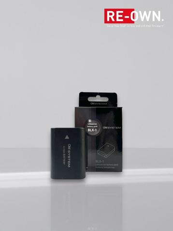 Olympus OM SYSTEM BLX-1 batterij (topstaat + doos +garantie) beschikbaar voor biedingen