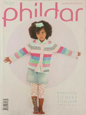 Phildar Breiboek Kinderen 2-16 Jaar Lente Zomer 2013 beschikbaar voor biedingen