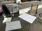 Assortiment tuinstoelen en tafels, Ophalen of Verzenden, Campingstoel