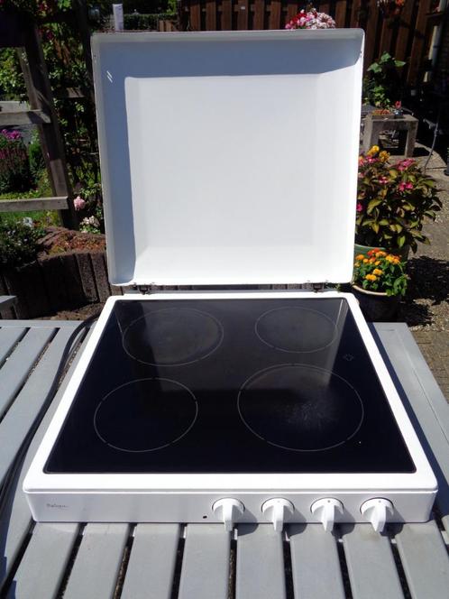 Pelgrim Perfection keramische kookplaat met 4 zones - nr 1.-, Witgoed en Apparatuur, Kookplaten, Gebruikt, Vrijstaand, Keramisch