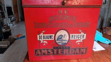 Koffieblik van De Blauwe Reiger beschikbaar voor biedingen