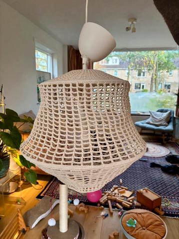 IKEA hanglamp stof beige beschikbaar voor biedingen