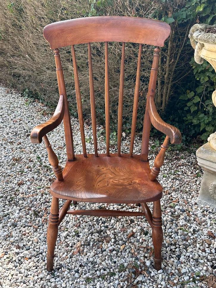 Antieke Engelse Windsor Stoel, Antiek en Kunst, Antiek | Meubels | Stoelen en Banken, Ophalen