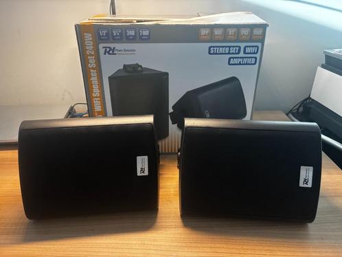 Power Dynamics WS50AB Bluetooth Speaker Set – Zwart – 240, Audio, Tv en Foto, Luidsprekers, Zo goed als nieuw, Overige typen, 120 watt of meer