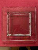 GLAZEN kaarsen onderzetter. Onbeschadigd NIEUW, Ophalen of Verzenden, Nieuw, Glas of Kopje