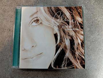 cd. celine dion. all the way. beschikbaar voor biedingen