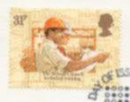 ENGELAND rondstempel 31p, Postzegels en Munten, Postzegels | Europa | UK, Verzenden, Gestempeld