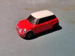 Majorette Mini Cooper ROOD, Ophalen of Verzenden, Zo goed als nieuw, Auto