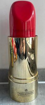 Piper heidsieck champagne koeler lipstick goud met rood, Ophalen of Verzenden, Zo goed als nieuw, Overige gebieden, Overige typen