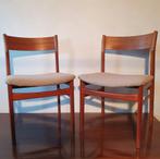 Vintage design stoelen (3 stuks), Ophalen, Gebruikt, Drie